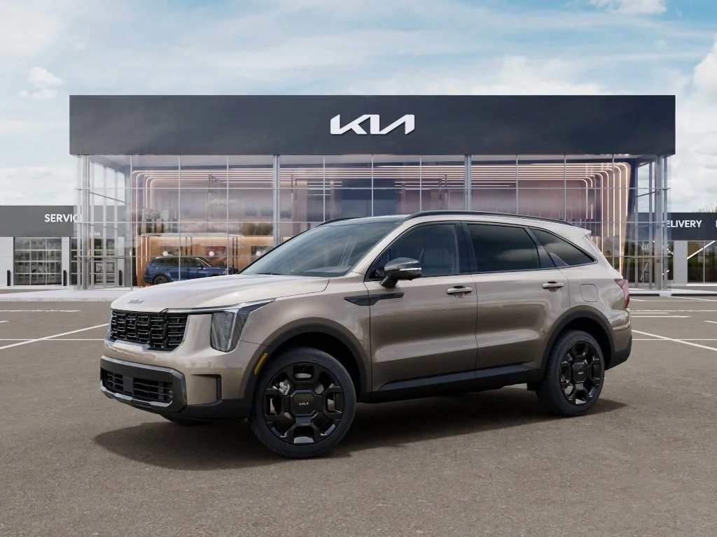 New 2026 Volcanic Sand Kia X-Line SX Prestige AWD image 3