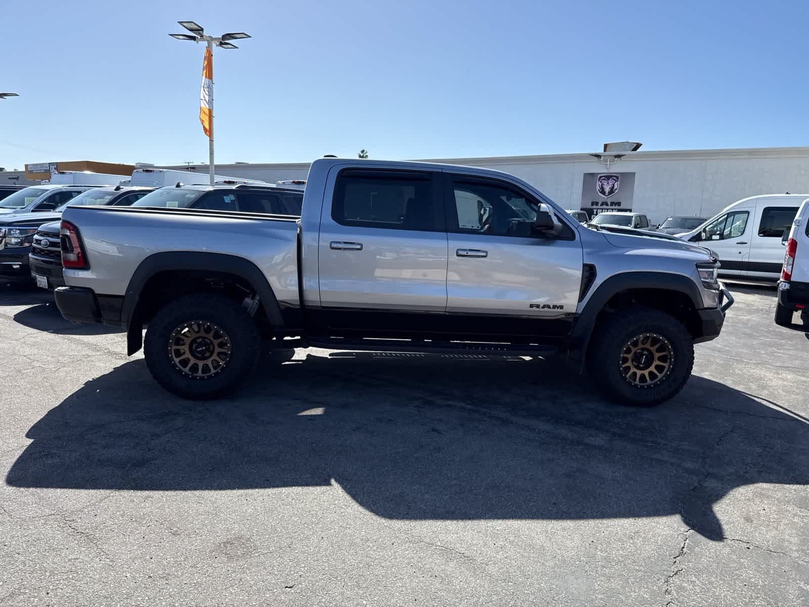 Used 2022 Billet Silver Metallic Clearcoat Ram TRX image 10