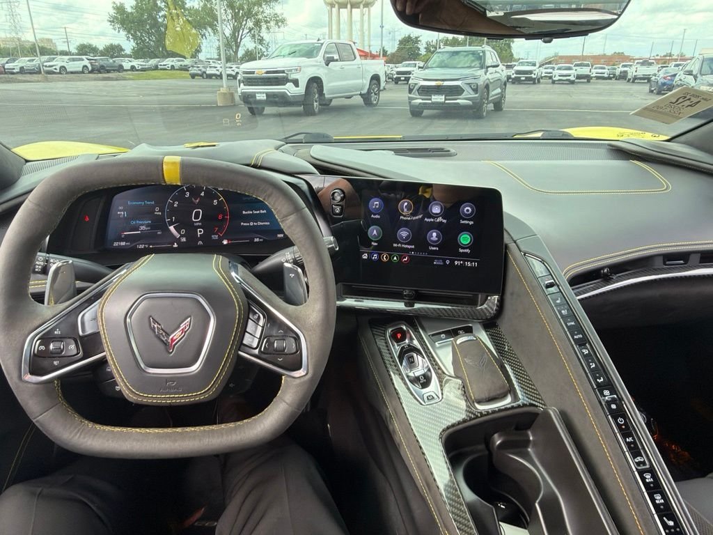 Used 2020 Yellow Chevrolet Stingray image 10