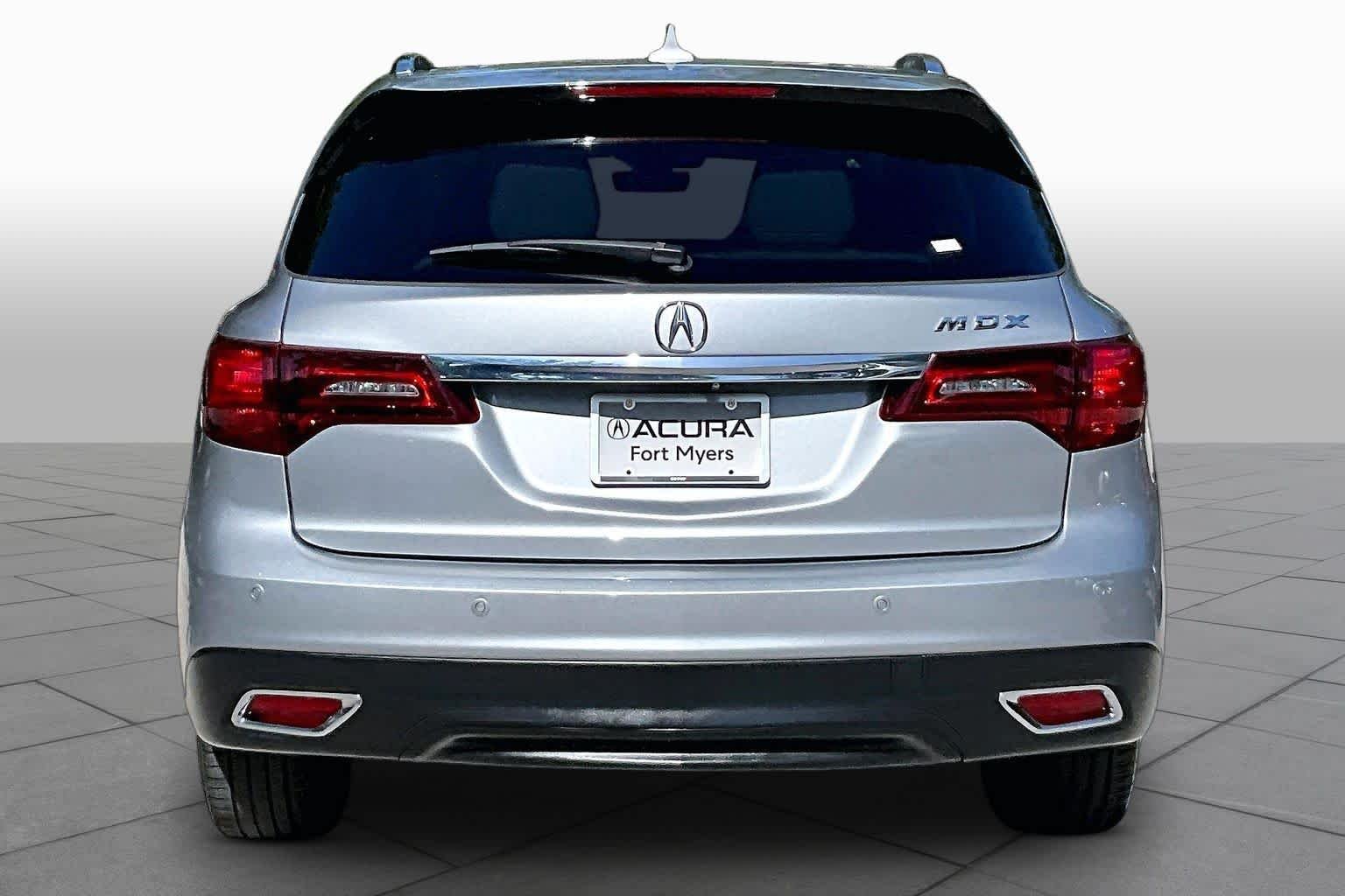 Used 2016 Lunar Silver Metallic Acura w/Advance image 5