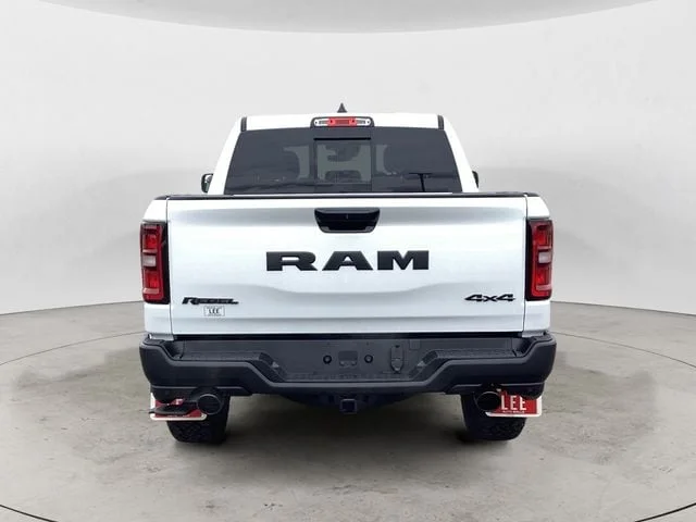New 2026 Bright White Clearcoat Ram REBEL CREW CAB 4X4 5