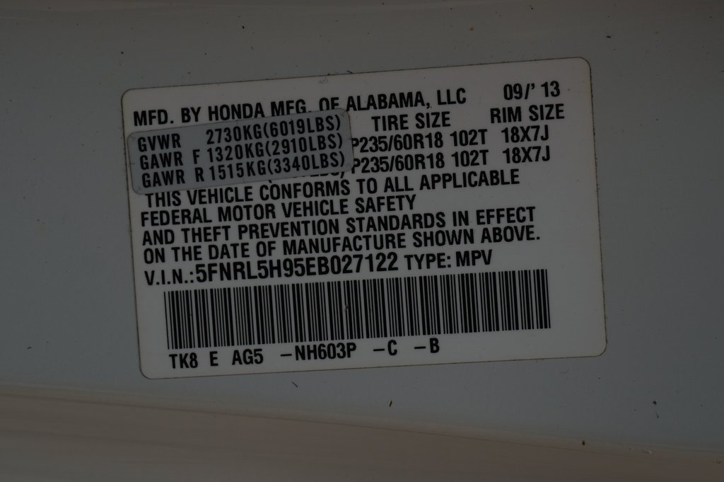 2014 HONDA ODYSSEY - Image 31