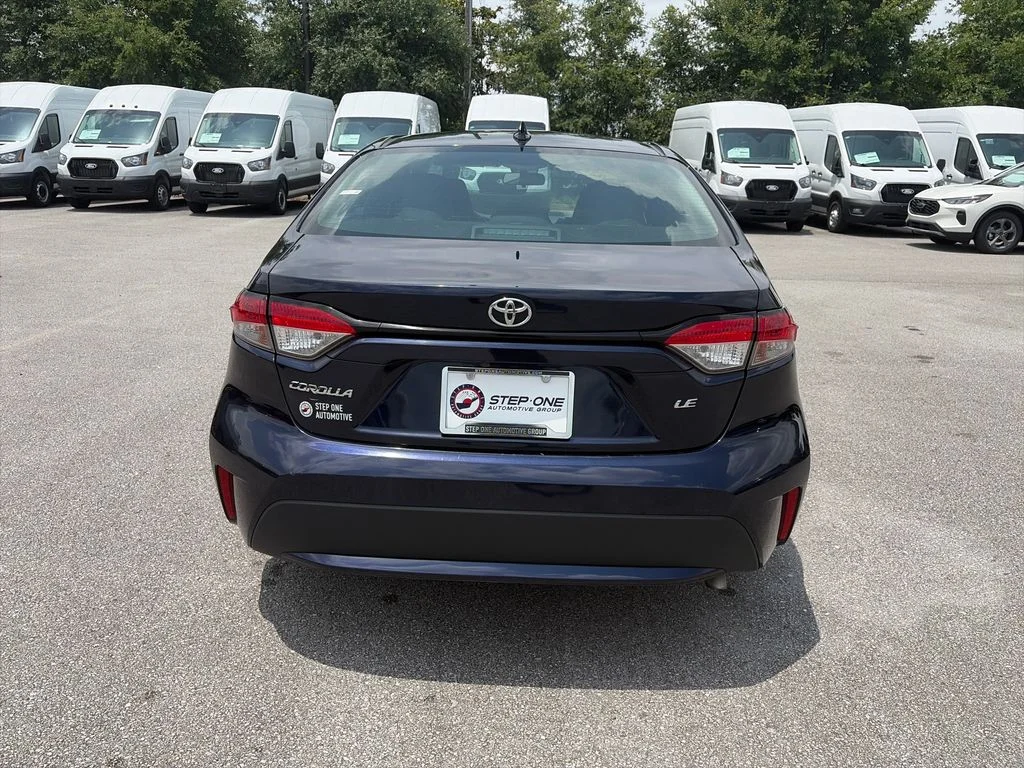 Used 2021 Blue Toyota LE image 6