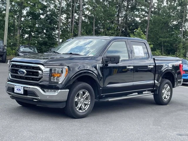 Used 2021 Agate Black Metallic Ford XLT image 59