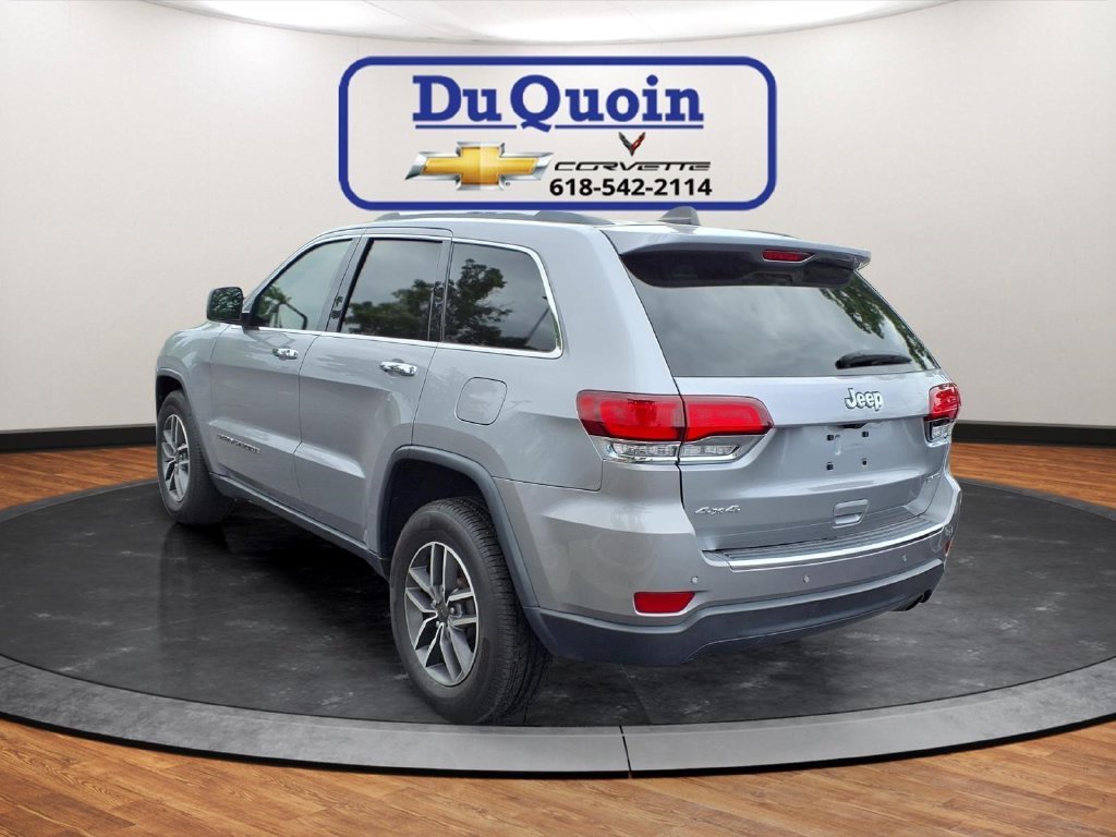 Used 2021 Jeep Grand Cherokee Limited with VIN 1C4RJFBGXMC655904 for sale in Du Quoin, IL