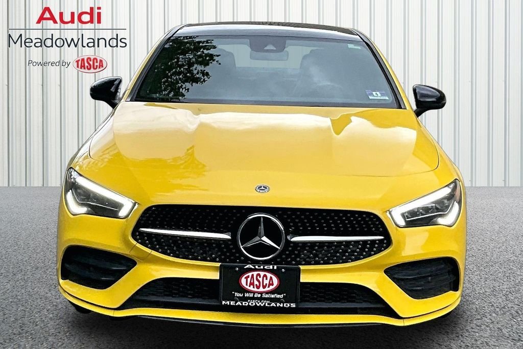Used 2020 Yellow Mercedes-Benz CLA 250 image 2