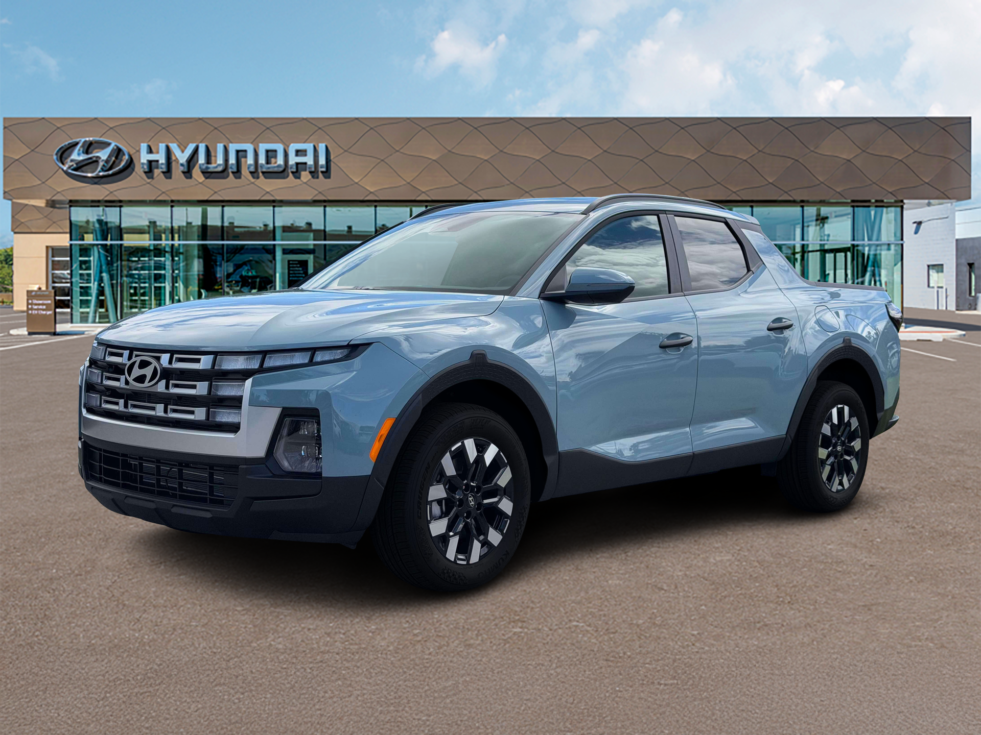 New 2027 Blue / Stone Hyundai SEL Activity AWD image 2
