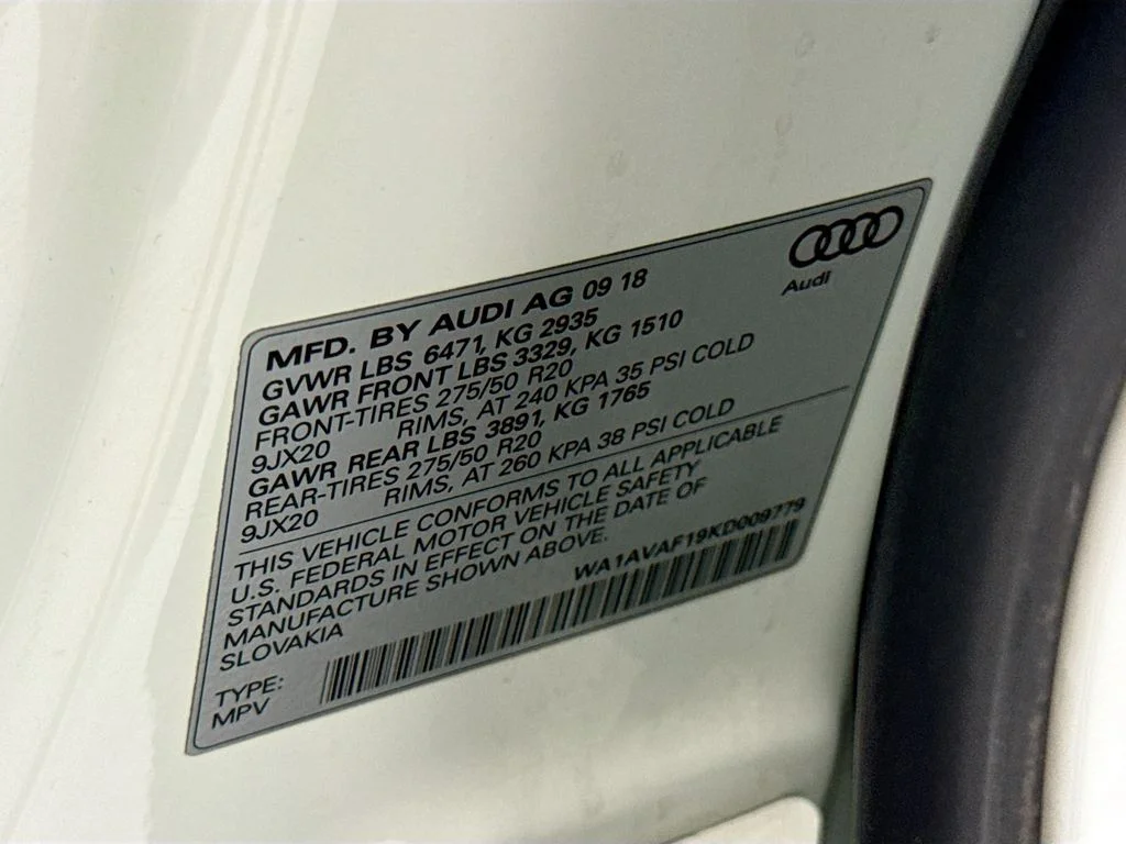 Used 2019 White Audi 3.0T Premium image 34