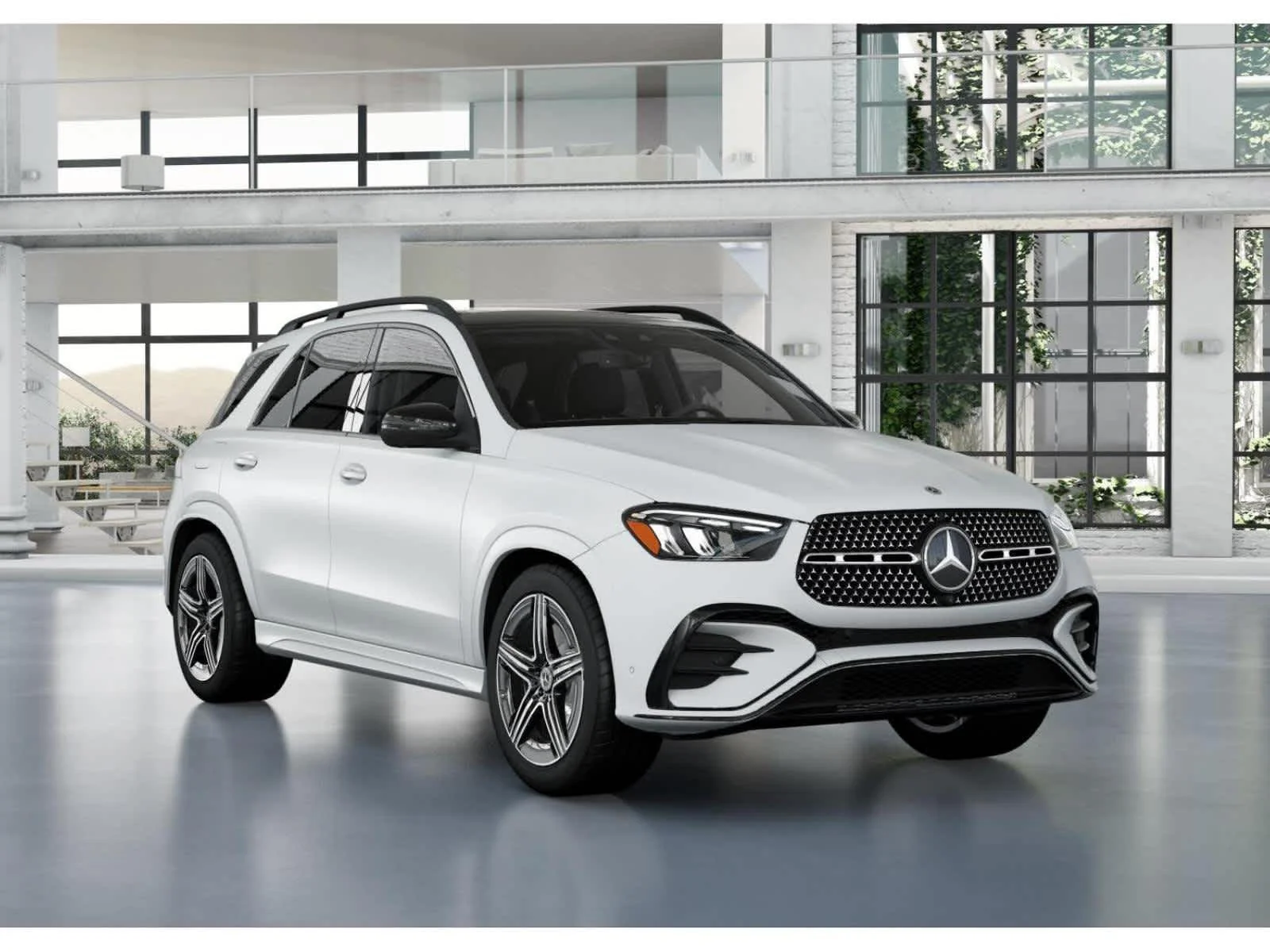 New 2026 MANUFAKTUR Moonlight White Magno Mercedes-Benz GLE 450 image 9