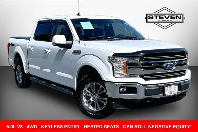 Used 2020 Oxford White Ford Lariat image 41