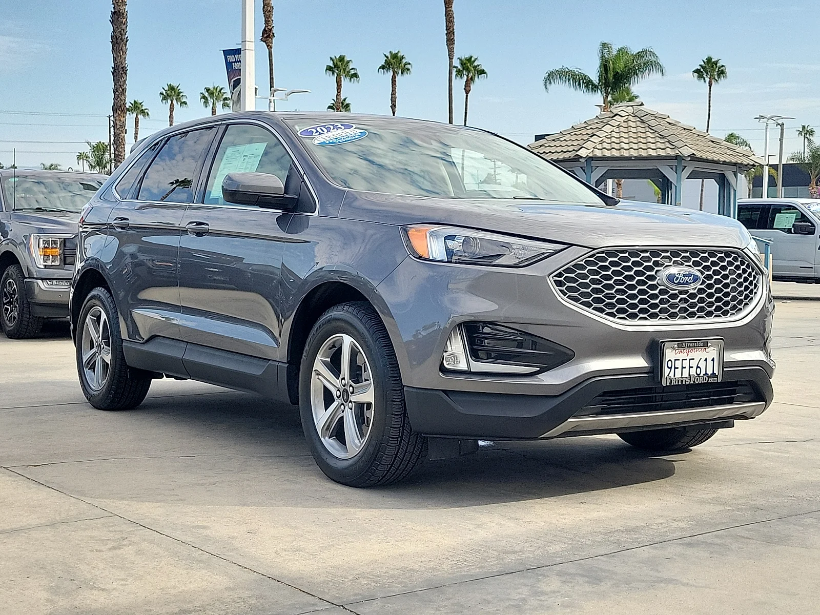 Certified Used 2023 Gray Metallic Ford SEL image 26