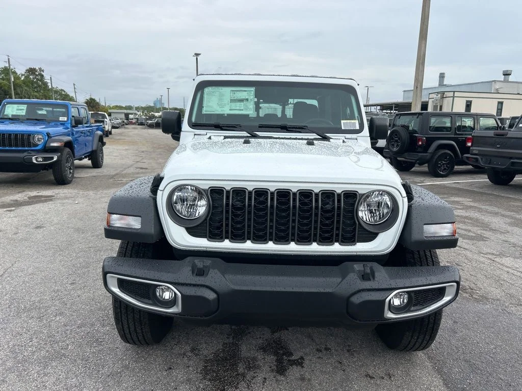 New 2026 Bright White Clear-Coat Exterior Paint Jeep Sport image 8