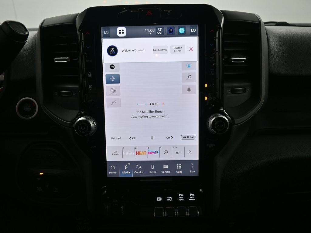 New 2026 Diamond Black Crystal Pearlcoat RAM Tradesman image 4