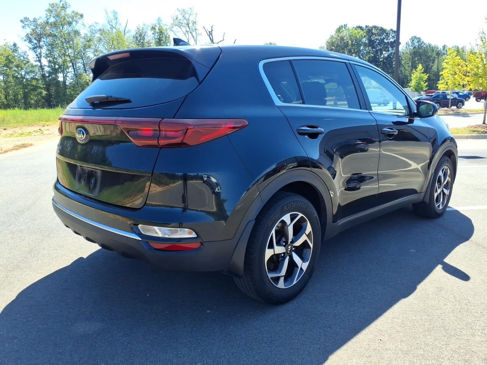 Used 2022 Black Cherry Kia LX image 2
