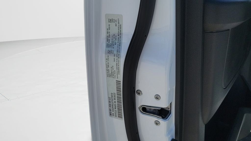New 2026 Bright White Clear-Coat Exterior Paint RAM Tradesman image 28