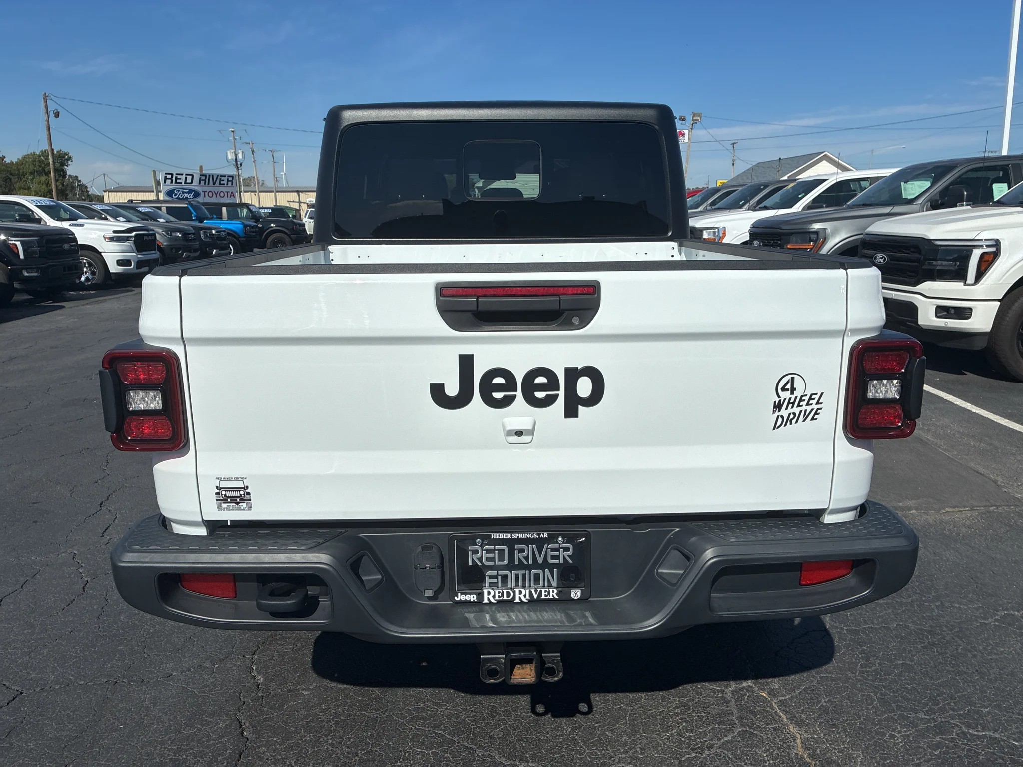 Used 2024 Bright White Clearcoat Jeep Willys image 6