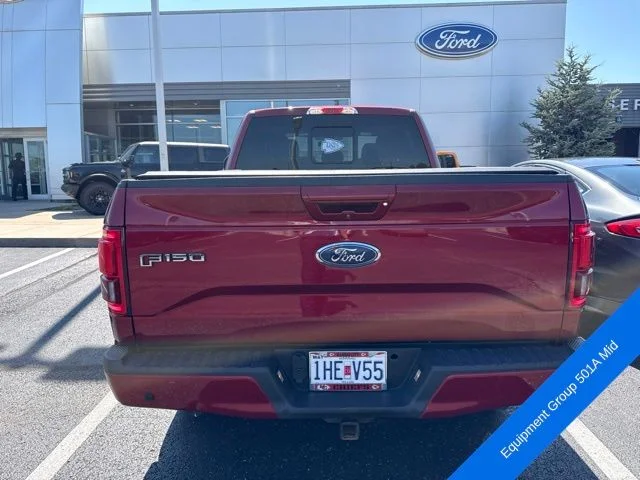 Used 2015 Red Ford Lariat image 10