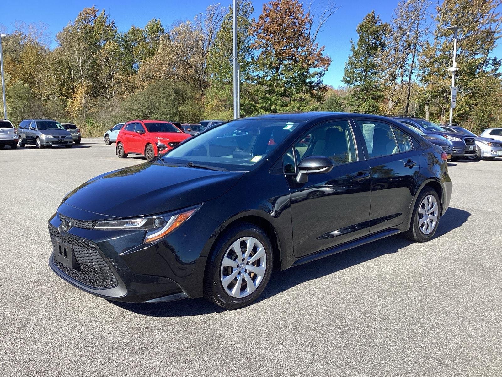 Used 2020 Black Sand Pearl Toyota LE image 3