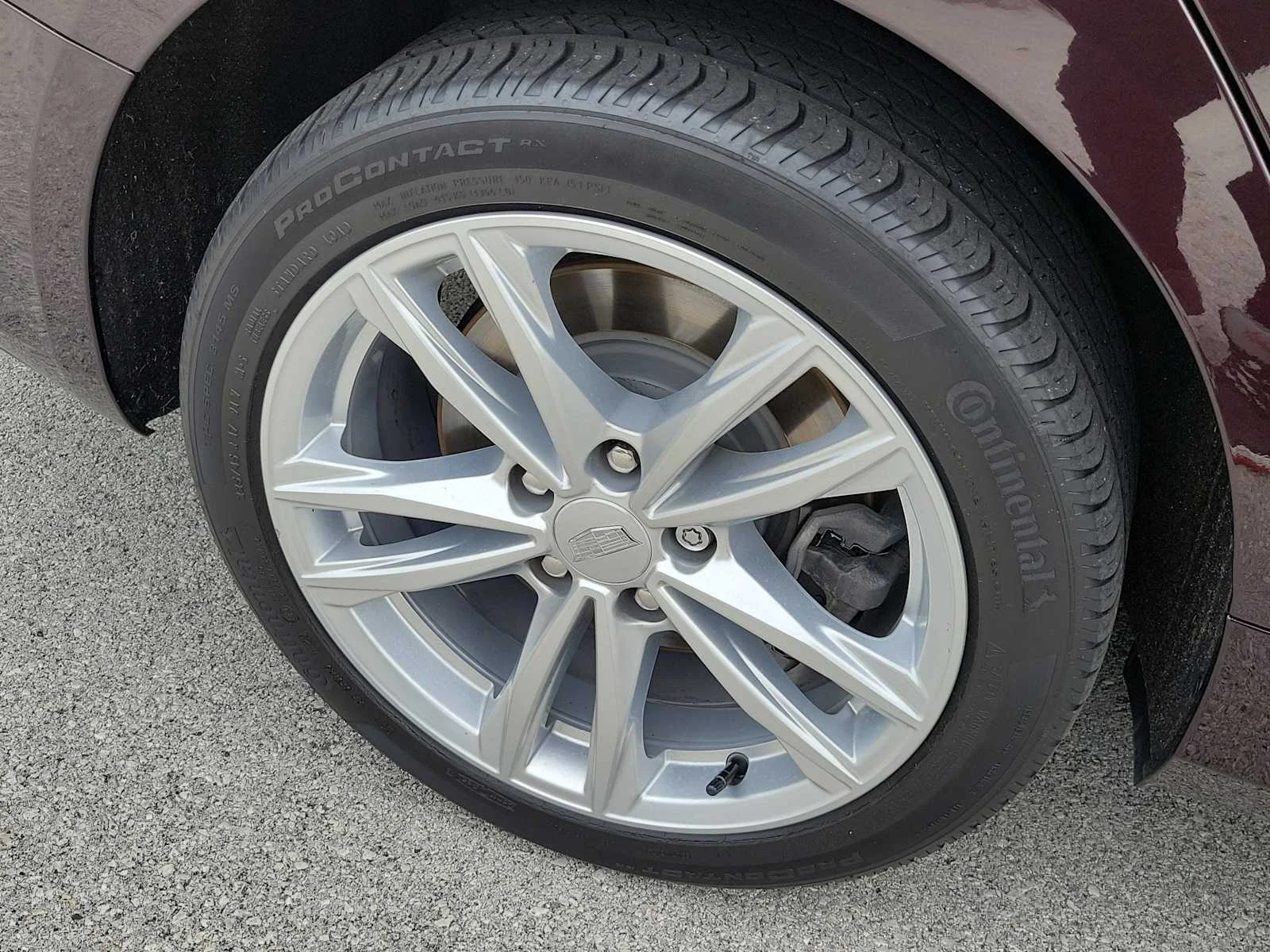 Certified Used 2021 GARNET METALLIC Cadillac Luxury image 5