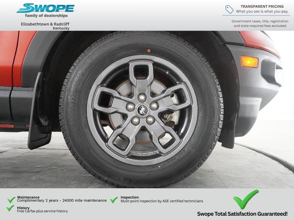 Used 2023 Hot Pepper Red Tinted Clearcoat Ford Big Bend image 26