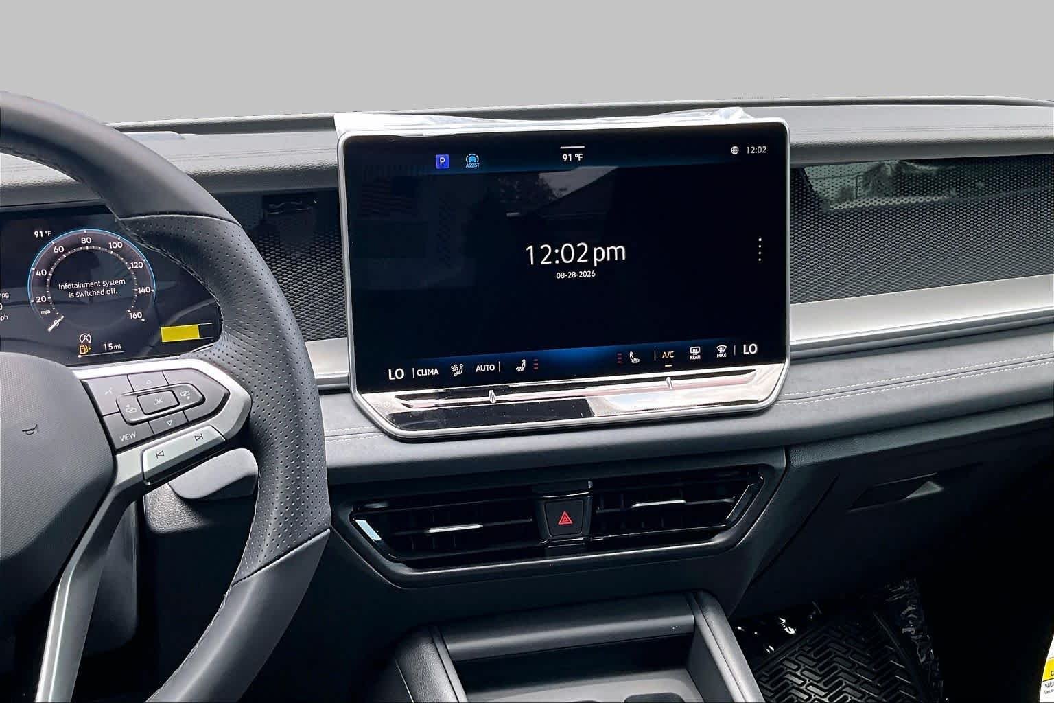 New 2026 Deep Black Pear Volkswagen 2.0T SE R-Line Black image 6