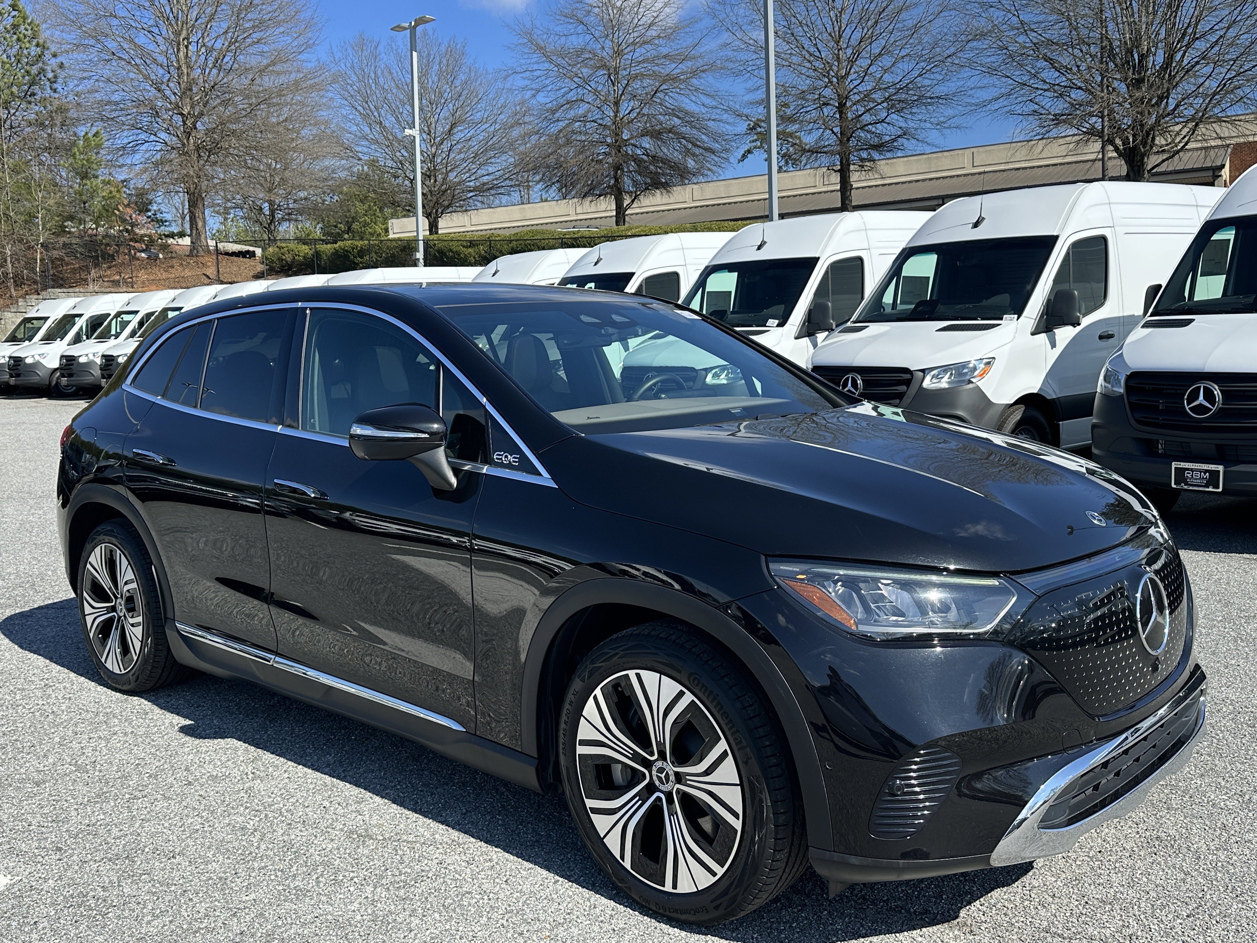 Certified 2023 Mercedes-Benz EQE SUV Base with VIN 4JGGM2BB6PA015082 for sale in Alpharetta, GA