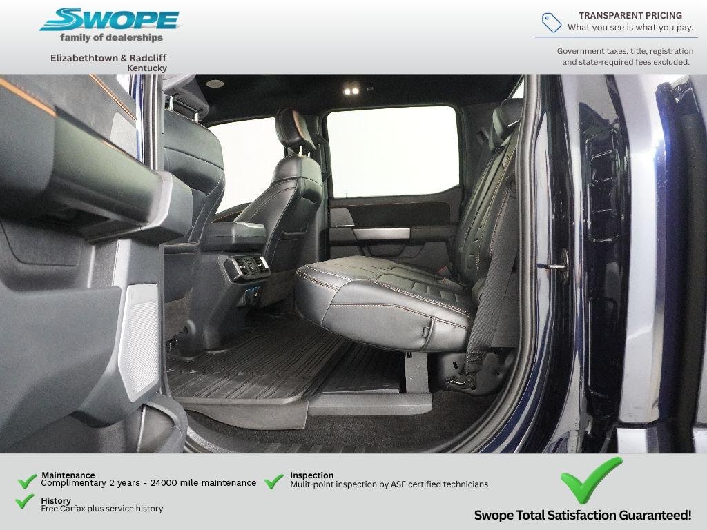 Used 2023 Antimatter Blue Metallic Ford Platinum image 11