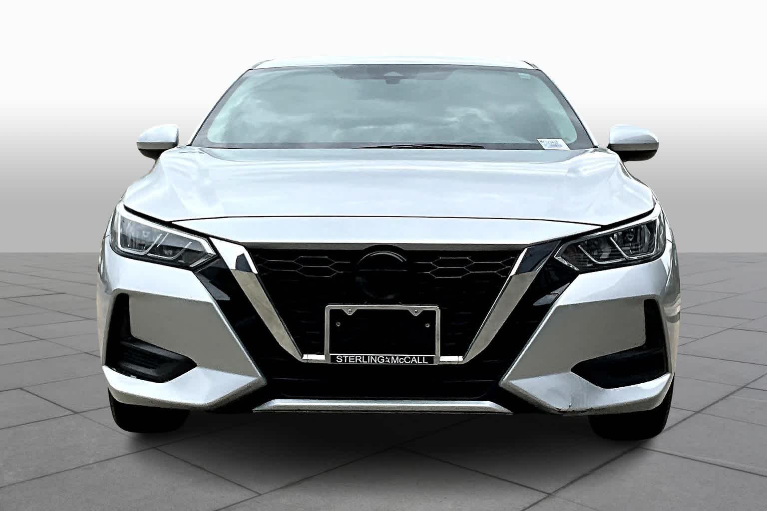 Used 2021 Brilliant Silver Metallic Nissan S image 2