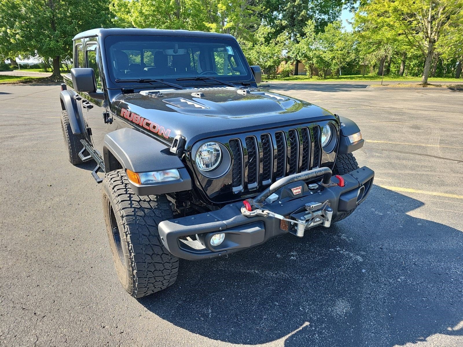 Used 2021 Black Clearcoat Jeep Rubicon image 7