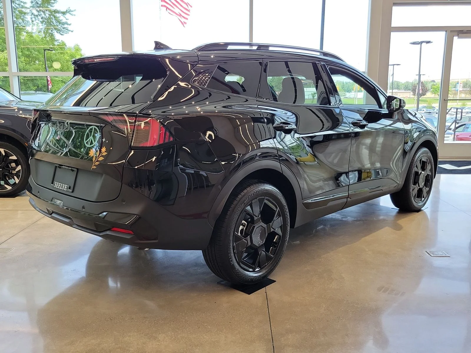 New 2026 Ebony Black Kia X-Line image 3