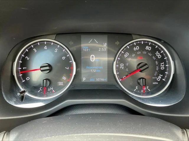 Used 2021 White Toyota LE image 7