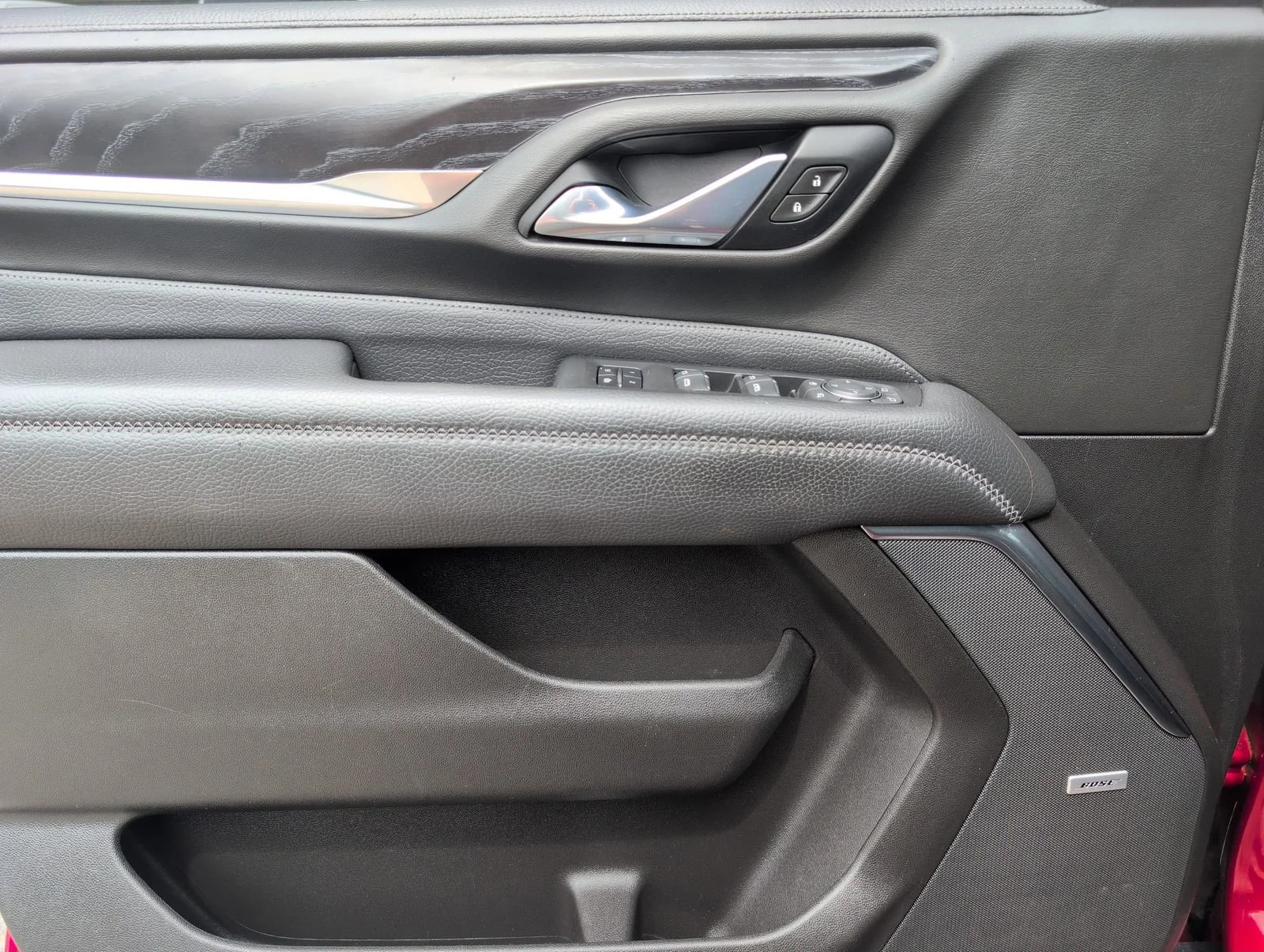 Used 2021 CAYENNE RED TINTCOAT GMC Denali image 15