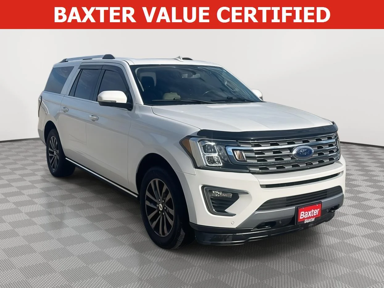 Used 2021 Star White Metallic Tri-Coat Ford Limited image 1