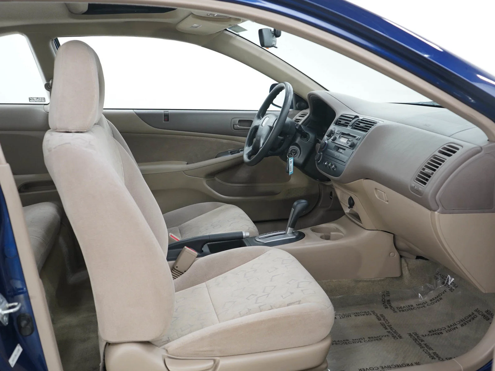 Used 2001 Blue Honda 2D COUPE EX image 11