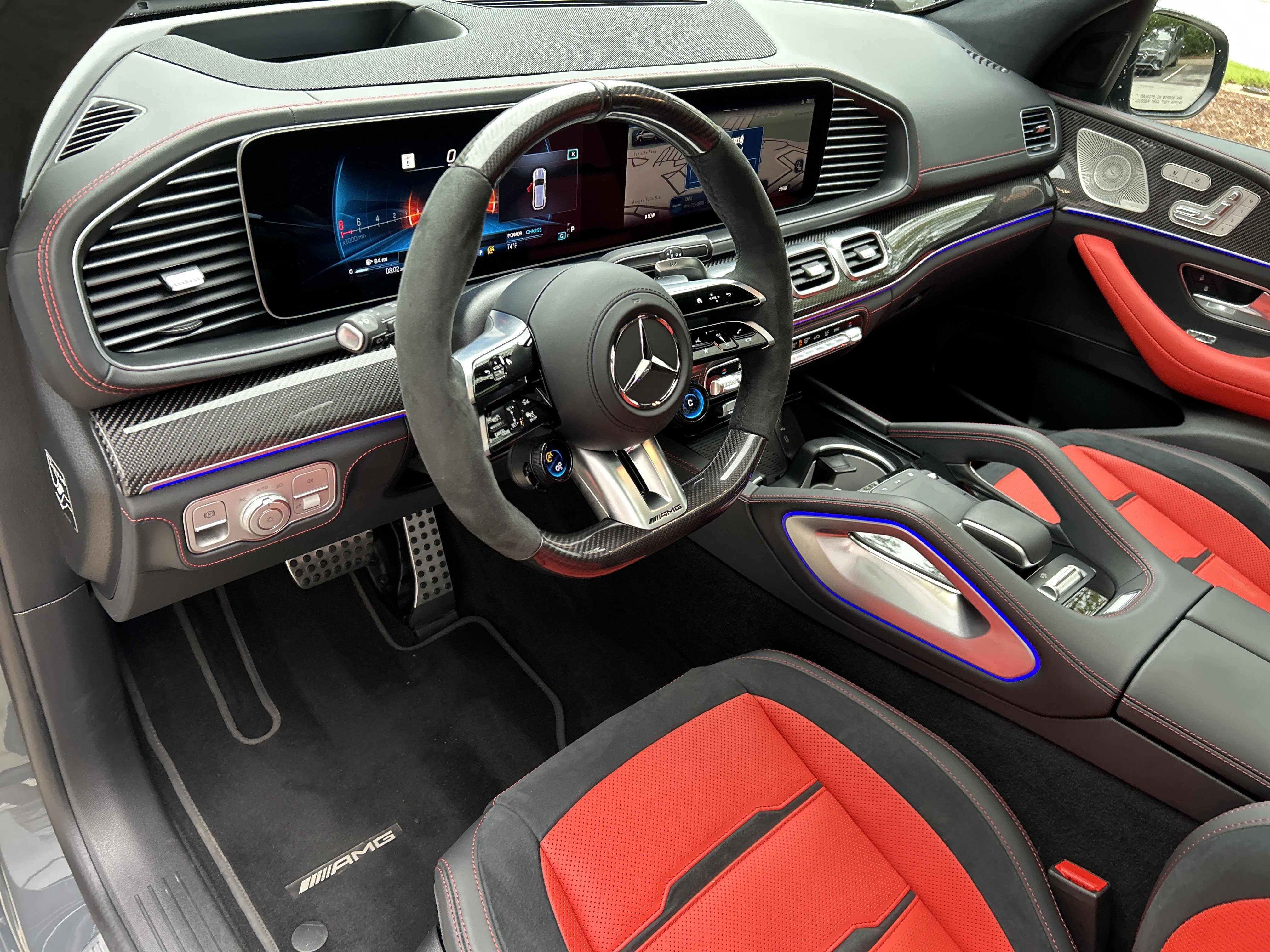 Certified Used 2026 MANUFAKTUR Silicon Grey Mercedes-Benz AMG® GLE 63 S 4MATIC®+ SUV image 19