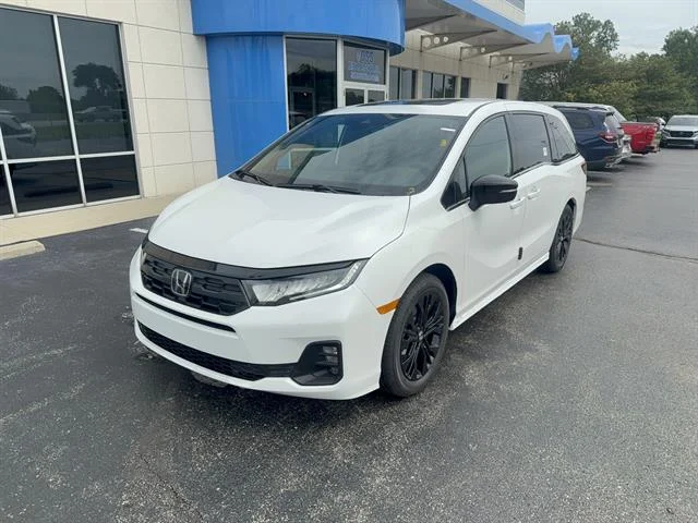New 2026 Platinum White Pearl Honda Sport-L image 1