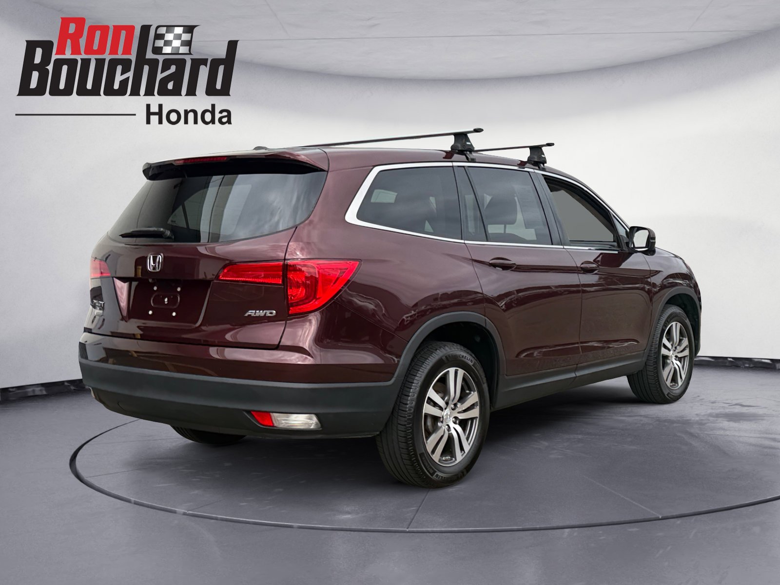 Certified 2017 Honda Pilot EX-L with VIN 5FNYF6H78HB019625 for sale in Lancaster, MA