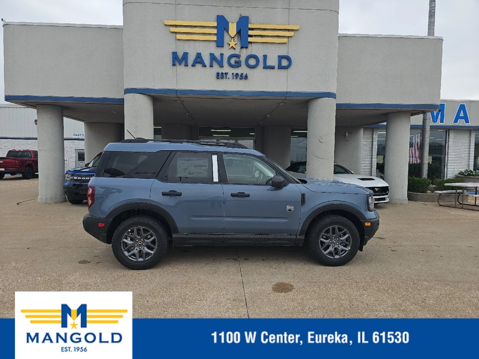 New 2026 Azure Gray Metallic Tri-Coat Ford Big Bend® image 1