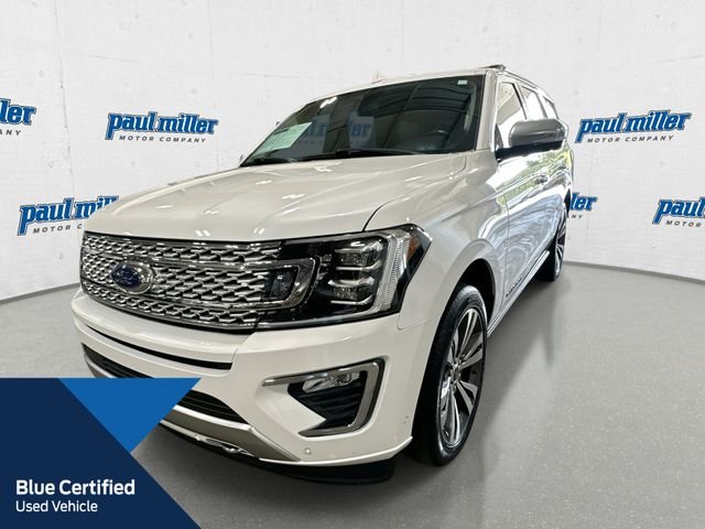 Certified Used 2020 White Metallic Ford Platinum image 1