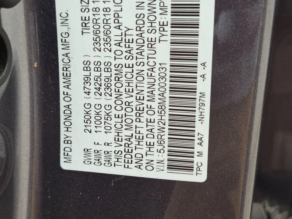Used 2021 Gray Honda EX image 28