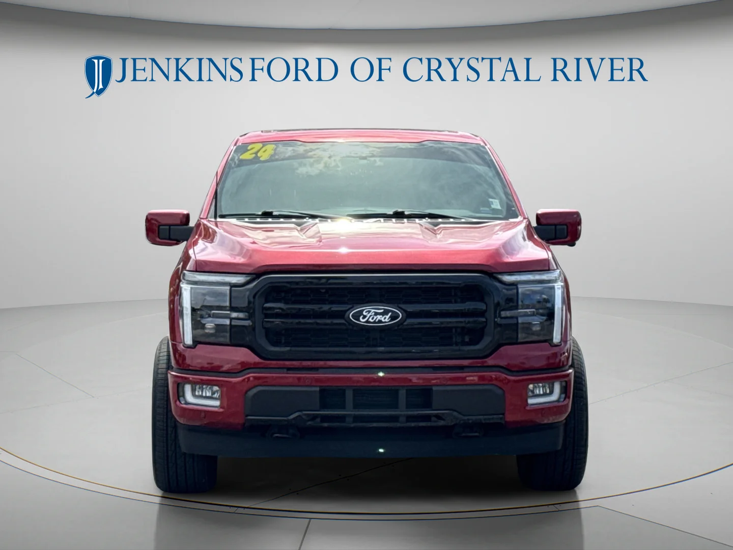 Used 2024 Rapid Red Metallic Tinted Clearcoat Ford LARIAT image 14