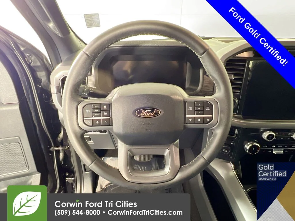 Certified Used 2025 Agate Black Metallic Ford XLT image 8