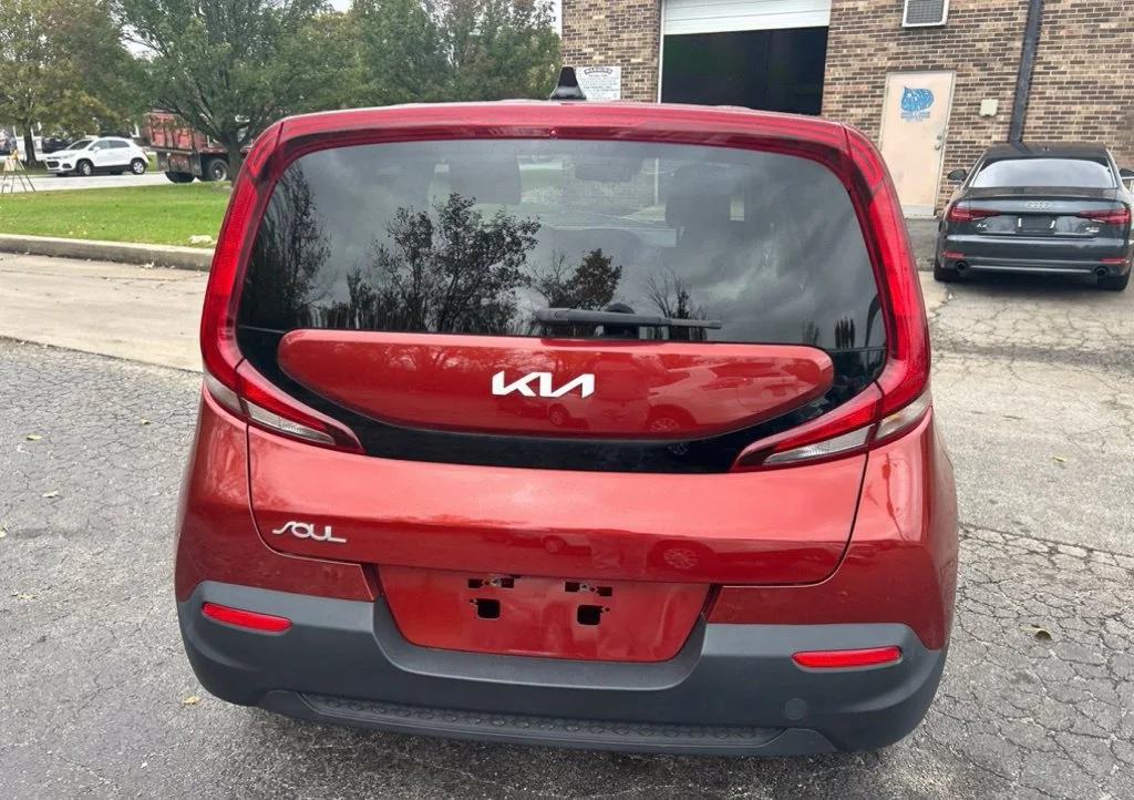 Used 2022 Orange Kia LX image 6