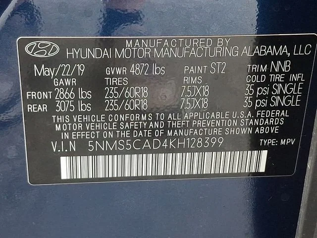 Used 2019 Blue Hyundai Ultimate image 29