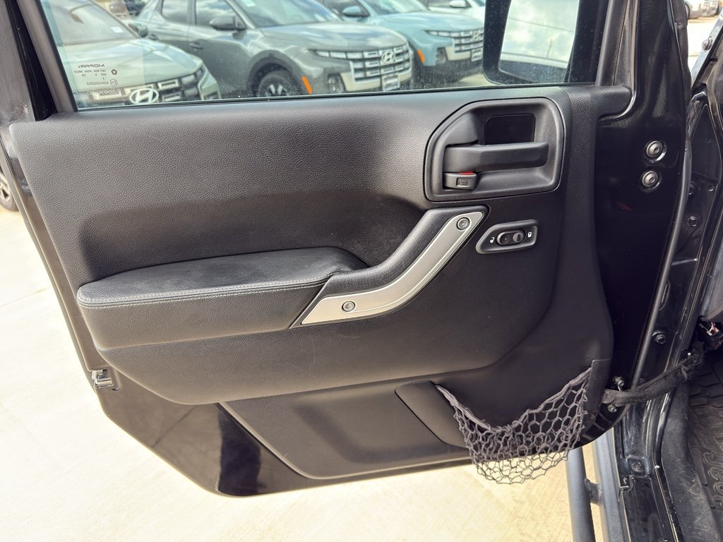 Used 2015 Black Clearcoat Jeep Rubicon Hard Rock image 9