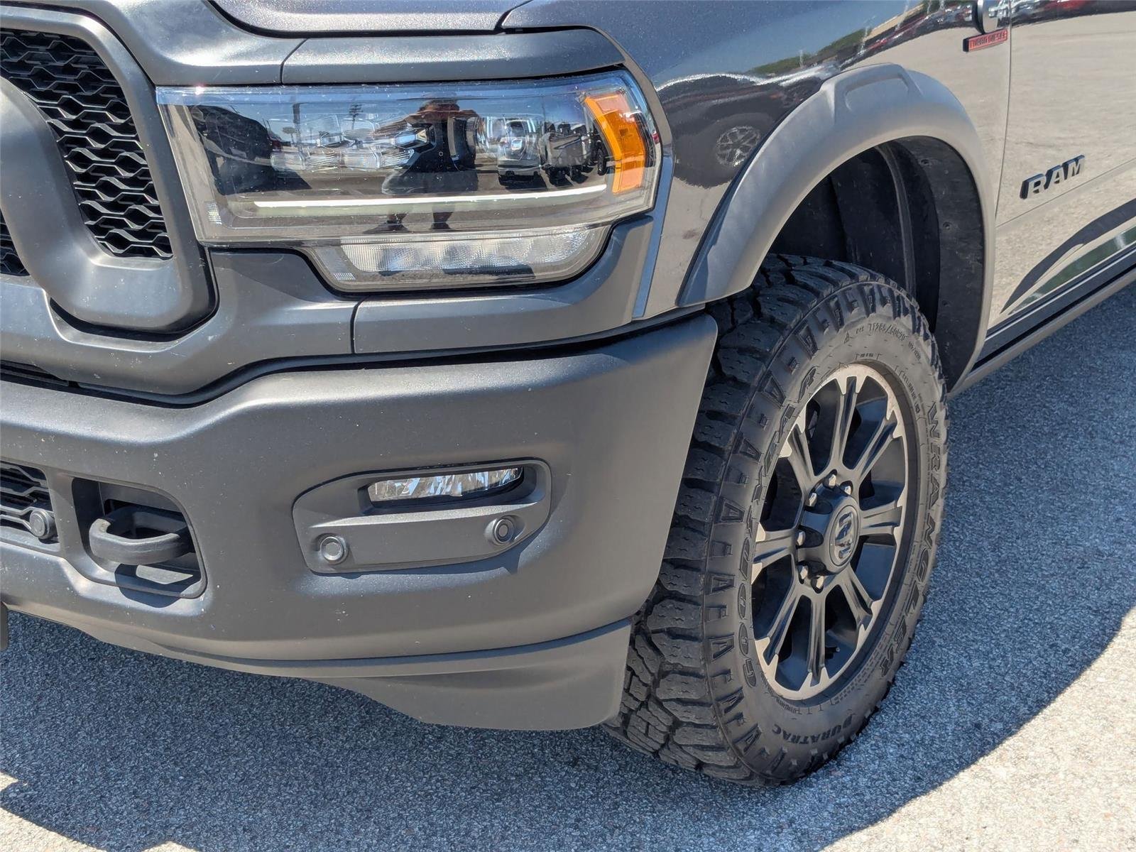 Used 2024 Granite Crystal Clearcoat Metallic Ram Rebel image 9