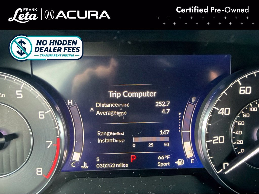 Certified Used 2021 Gunmetal Metallic Acura  image 20