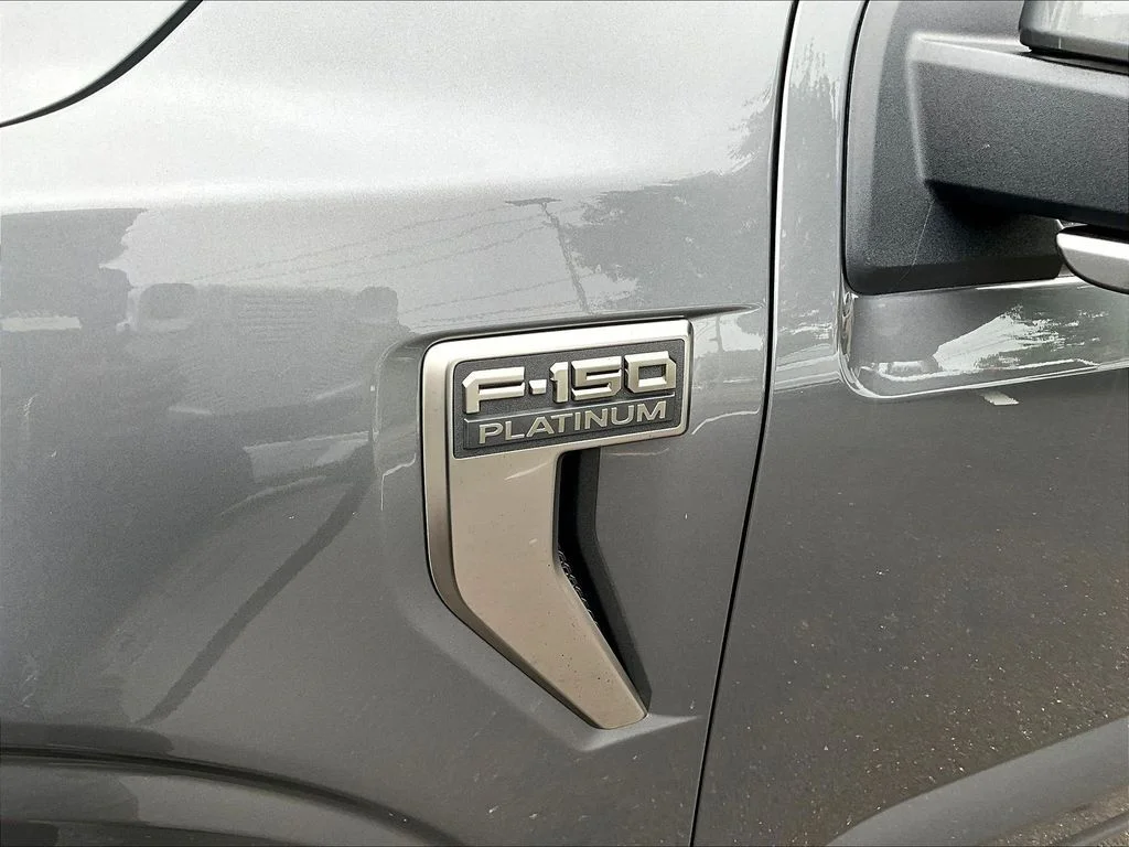 Used 2022 Gray Metallic Ford Platinum image 27