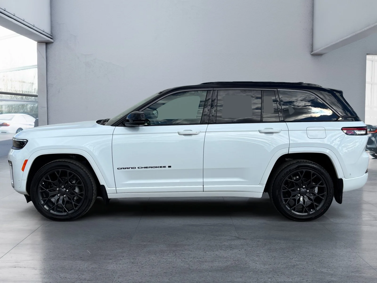 New 2026 Bright White Jeep Summit image 2