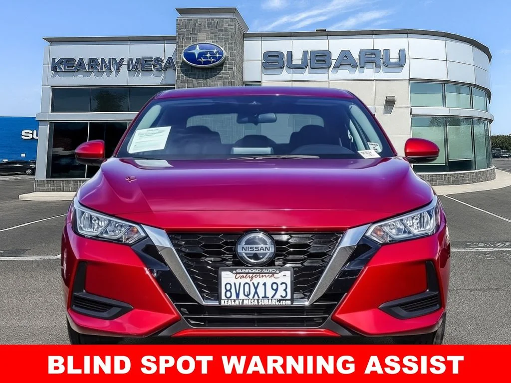 Used 2021 Red Nissan SV image 2